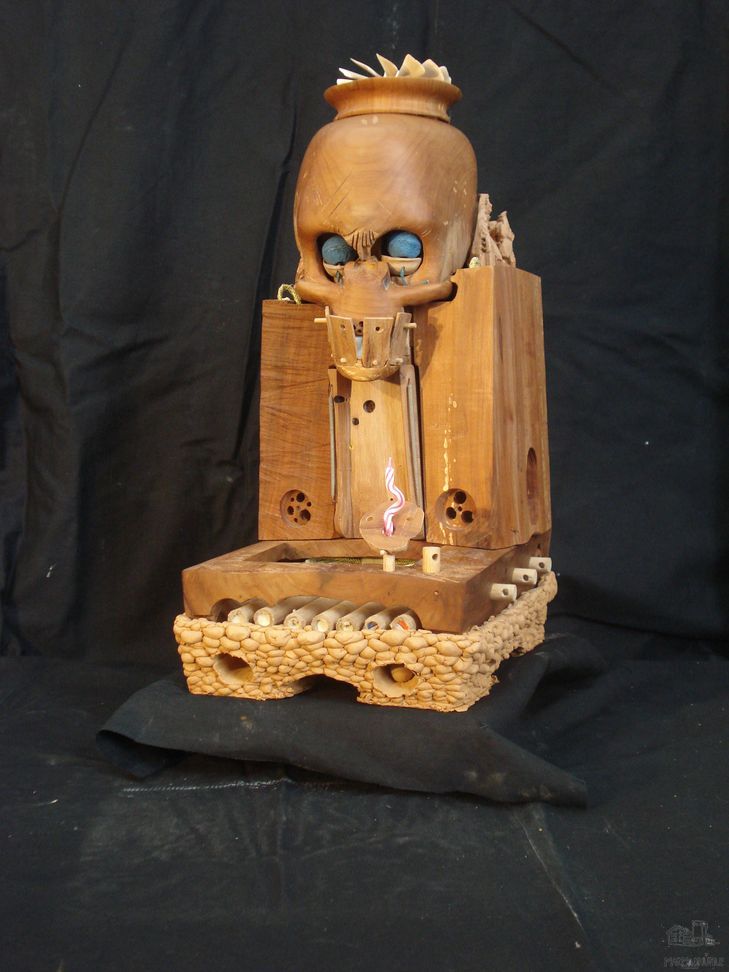 Rando Moricca - Deamoncleaner - Skulptur