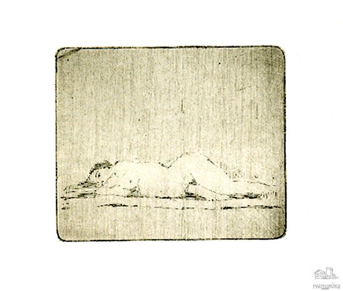 Rando Moricca - Frau - Radierung