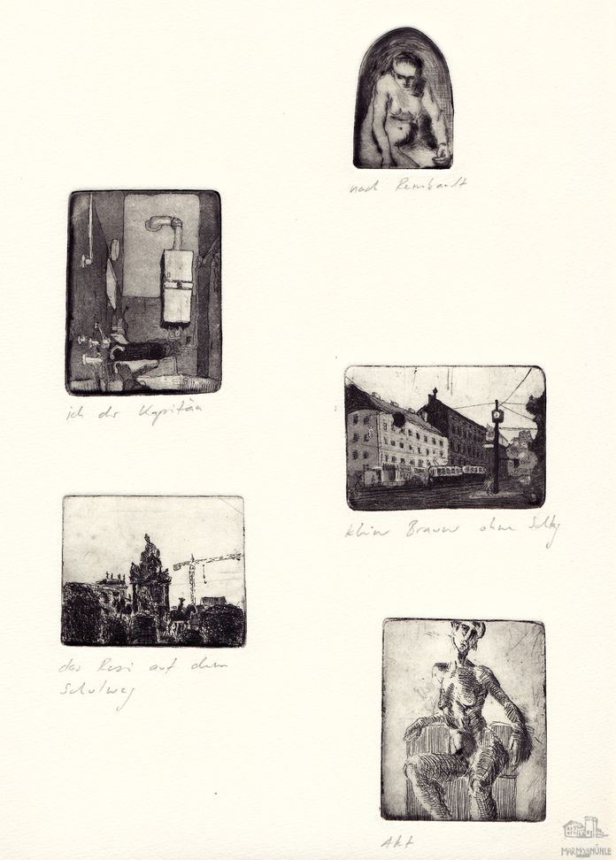 Rando Moricca - Fumettos - Radierung