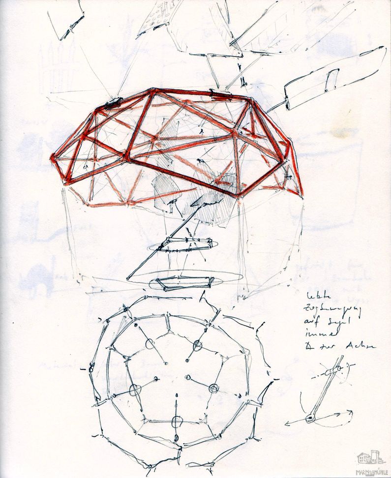 Rando Moricca - Kinetik - Zeichnung