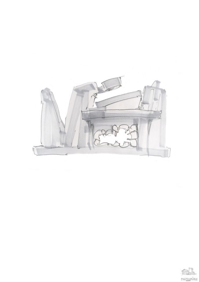 Rando Moricca - Virtuel - Zeichnung